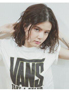 グッデイ ヘアー(GOOD DAY HAIR) 【GOOD DAY HAIR】《ayaka》フラットロブ 波ウェーブ 下北沢