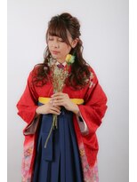 ネオリーブシェリエ 浅草店(Neolive cherie)&nbsp;卒業式　ルーズハーフアップ　【浅草　Neolive cherie】