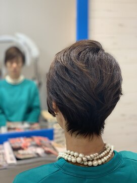 スローライフヘアーデザインアンドスパラウンジ(Slow life Hair design spa lounge) メリハリショート