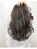 ルーフ 町田店(LUFE)&nbsp;【LUFE町田】グレージュナチュラルハイライト 担当三宅