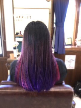 美容室 ティアナ ココ(TIEANA.COCO) 『カラー』２トーングラデーション×成人式セット