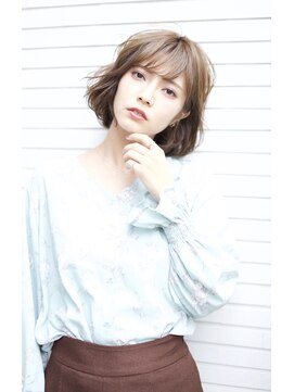 ウィーブス セタガヤ(weaves -SETAGAYA-) ［weaves-SETAGAYA-］大人めゆるパーマボブ