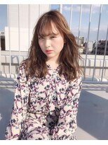スーリール 九産大前店(Sourire) 夏2019大人可愛いグレージュロング×小顔