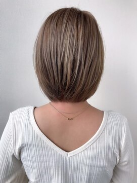 トータルビューティーハウス フラップ ミチ 野田店(total beauty house flap MICHI) 外国人風ハイトーンカラー