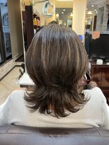 キャラ 池袋本店(CHARA)&nbsp;くびれウルフカットとハイライト【池袋/池袋東口/大村】