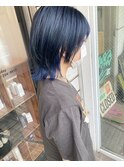 WOLF×NAVYBLUE