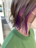 ヘアーサロン リアン 鴻巣店(hair salon Rien)&nbsp;インナーパープル