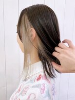 アイティーバイアルバム 下北沢店(IT by ALBUM)&nbsp;インナーホワイト_ショコラベージュボブルフ_ba340001