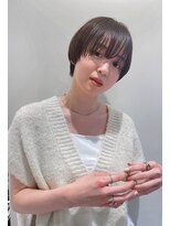 カフネ(CAFUNE)&nbsp;マッシュショート/似合わせカット/ナチュラルハイライト