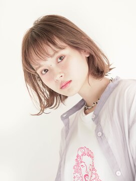 ジュール 大分(Joule) セクションカラー/ペールベージュ/透明感ボブ[大分駅]