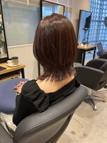 オールマイティービューティーモア(ALLMYTEA Beauty more+) 艶髪ピンクブラウン/大人可愛いくびれミディアム/大宮駅