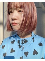 アミ カシワ(ami kashiwa) ピンクベージュbob