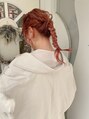 コットン(cotton) ファッションに合わせた、ひとくせヘアアレンジ