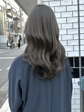 チョビー(Chobii) 表参道グレージュカラーデジタルパーマイルミナカラー人気吉田4