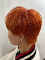 モテナ アット ベッピン(motenas at Beppin s)&nbsp;メンズカット/デザインカラー/オレンジ