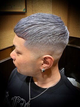 ヒロギンザ 仙台本店(HIRO GINZA) シルバーカラー　クロップフェード　仙台　ヒロ銀座