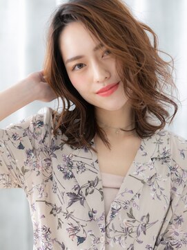 ドクターズサロン LAB 小山店 外国人風かき上げ前髪グラマラスカールセミディc小山30代40代