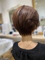 クリック 武蔵新城店(CLiC) ストレートのショートスタイル。アイロン仕上げ