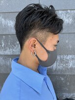 ヒュイル バイ ニアウ(Hwyl by Niau)&nbsp;メンズマッシュカキアゲスパイラルパーマニュアンスパーマ