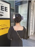 シニヨン/ヘアアレンジ