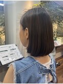 白髪ぼかしハイライトボブ20代/30代/40代/50代