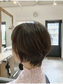 大人ナチュラルショートヘア