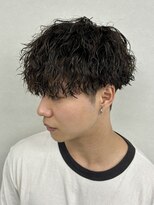 ジーニー 本厚木(Genie)&nbsp;マッシュパーマ/ウルフ/アッシュブラック/カルマパーマ[本厚木]