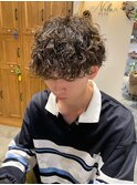 MEN'SHAIR マッシュパーマ/波巻き