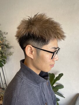 コウ(Kou) 「Kou(コウ)」#ツートーンスパイキーショート
