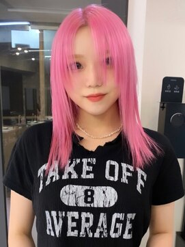 ベレーザ 渋谷(BELEZA) 6572ニュアンスカラーカシスレッドベビーピンクハイトーンカラー