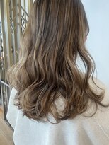 プラスシー(+C)&nbsp;まろやかシルキーハイライトカラー/脱白髪染め/白髪ぼかし/薬院