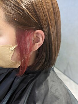 ビス フルール 日暮里店(Vis fleur) 明るめピンクベージュ×桜ピンク◎小國綾か