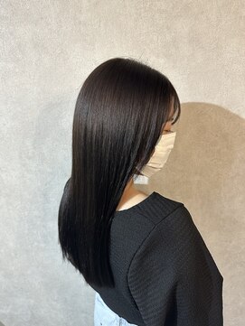 シアン(CYAN) 髪質改善カラー、ダークブラウン