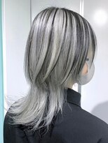 マティーナ ヘアー 池袋(Matina hair)&nbsp;【シルバーアンブレラウルフ】20代30代40代50代