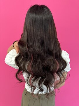 ロサ ファイブヘアー(Rosa..5Hair) エクステでもできちゃう！インナースタイル！