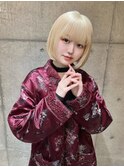 ブロンドボブ☆