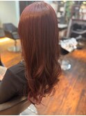 オレンジブラウン［金町駅/金町/白髪染め/髪質改善］