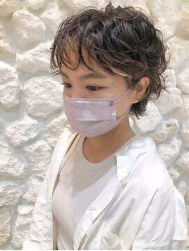 ヘアサロン エフ 渋谷(F) #ショートパーマ#レディースパーマ#パーマ女子