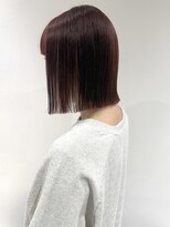 ラミエバイメルト 下北沢(lamie by melt)&nbsp;花田/切りっぱなしボブ外ハネボブイメチェンワイドバング下北沢