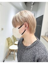 メンズペレ 渋谷(MEN'S PELE)&nbsp;ニュアンスパーマ/韓国マッシュ/スパイキーショート/渋谷