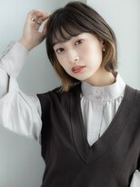 マカロン 白河中山店(MACARON) イメチェン/ホワイトブロンド/外ハネボブ/ワイドバング/白河18