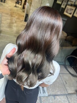 アース 豊橋店(HAIR&MAKE EARTH) 赤み解消！透明感カラー＋トリートメント