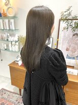 ヘアー アイス カンナ(HAIR ICI Canna)&nbsp;大人可愛い髪質改善カラーラベンダーベージュ透明感韓国風