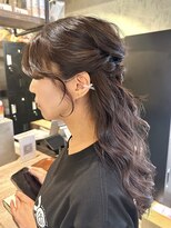 マスカリ(muscali)&nbsp;星華,ボブルフ,ネビージュ,小顔,ヘアセット,ヘアアレンジ