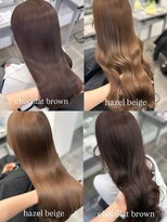 ペレ 栄店(PELE)&nbsp;くびれヘア/アプリコットオレンジ/夏のヘアアレンジ/栄