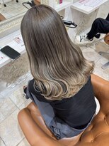 ヘアースペースブルーム リアン 岡町店(HAIR SPACE BLOOM Lien)&nbsp;グレージュカラー