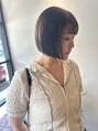スーリール 西大分店(Sourire)&nbsp;切りっぱなしボブ扱いやすい似合うボブを作るのが得意です！！