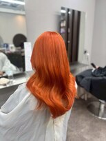 エミーバイモアムー(Emmie byMoremuu)&nbsp;【あいり】オレンジ/ブリーチカラー