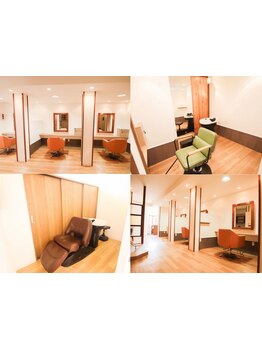 洗練された空間で、ゆったりとしたサロンタイムをお過ごしください。あなたの髪のお悩みも解決♪