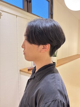 ダーチャ(Datsche) 曲がる縮毛矯正　センターパート